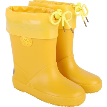 Otrok dež čevlji plus žamet toplo fant vode čevlji baby dež čevlji dekleta vode čevlji