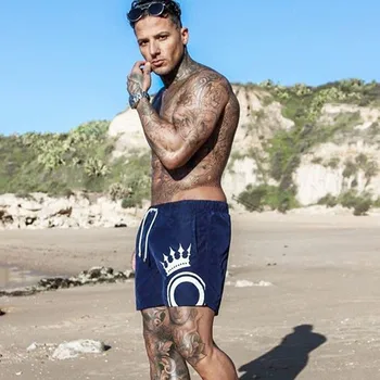 Poletje na prostem, na plaži, za moške priložnostne hlače jogger moška oblačila 2019 poletje moda bodybuilding, fitnes hlače blagovne znamke moške kratke