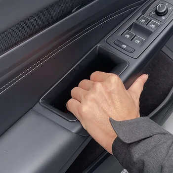 Vrata avtomobila Armrest Shranjevanje Sod Vrat Ročaj Posode Imetnik Polje za VW Golf 8 MK8 Pribor 2020 2021