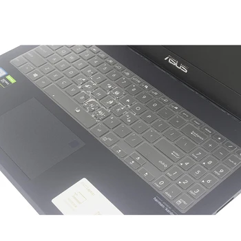 Na tipkovnici, Prevleke za ASUS Vivobook 15 S15 S532 zenbook UX534 UX533 15.6 inch jasno TPU laptop tipkovnice zaščitnik silikona kože
