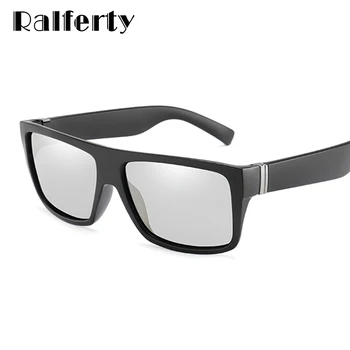 Ralferty Photochromic Polarizirana sončna Očala Moških Ribiška Očala Moški Kvadratnih UV400 Visoke Kakovosti Voznik Očala Kameleon K1048-1