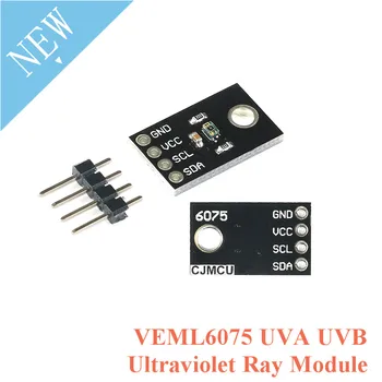 UV Senzor za Zaznavanje Modul VEML6075 UVA UVB Ultravijoličnih Žarkov Modul Senzorja Svetlobe, UV Svetlobe bliskavice Senzor Za Arduino I2C Vmesnik