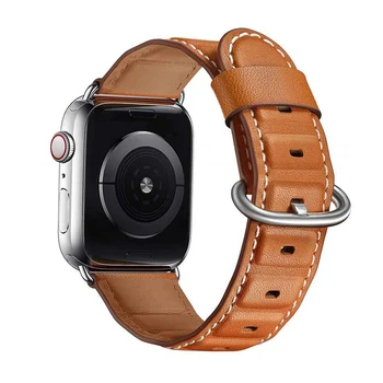 Pravega Usnja trak za Apple watch band 44 mm 40 mm 38 mm 42mm Pribor pasu watchband zapestnica iwatch series 3 4 5 jv 6 band