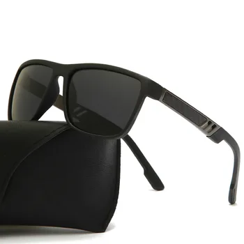 Blagovno znamko Design Moških Polarizirana sončna Očala Classic Vintage Moški Kvadratnih Vožnjo sončna Očala UV400 Odtenki Očala Oculos de sol