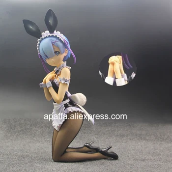 Re Nič Začenši Življenja v Drugi Svetovni Ram Rem Zajček Dekle PVC Dejanje Slika Anime Seksi Dekle Slika Model Igrače Lutka Darilo 30 CM