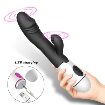 G Spot Vibrator Rabbit Vibrator za ženske G Spot Vagine, Klitoris Stimulator Ženski Masturbator seks orodja za samice Pari