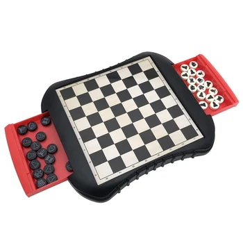 Nove Ustvarjalne Predal Prenosni Magnetni Šah Nastavite Preostalih Kosov ABS & Magnet Chessman Potovanja Razvedrilo Otrok Darilo Igre