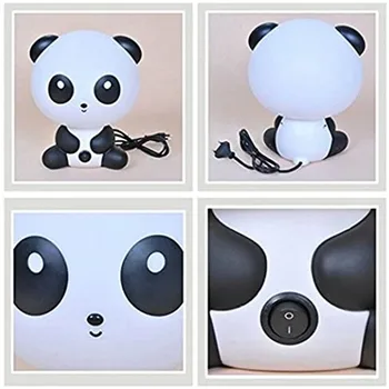 Risanka Živali, Nočne Luči Srčkan Nosi Panda Pes tabela namizne svetilke Otroke, Otroška Spalna Lučka za Spalnice postelji Počitnice Darila