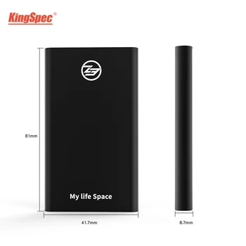 KingSpec Prenosni Zunanji SSD trdi disk SSD 120GB SSD 240GB 480GB 960GB SSD trdi disk 1TB hdd za prenosni računalnik z ukazom C USB 3.1