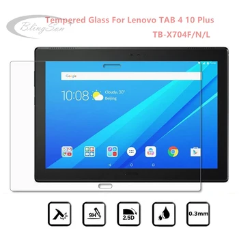 9H Premium Kaljeno Steklo Za Lenovo ZAVIHEK 4 10 Plus TB-X704 Tablet Screen Protector Za TAB4 10 Plus TB-X704F TB-X704L Film Stekla