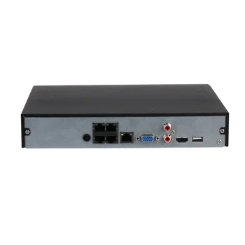 Dahua 4 Ch 4PoE WizSense Omrežja, Video Snemalnik Podporo Oboda Zaščito Obraza Detectionand SMD 4K Smart H. 265 NVR2104HS-P-I