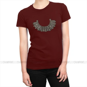 Ženske Ruth Bader Ginsburg Nestrinjanje Ovratnik RBG T-shirt Feministične T Shirt Tumblr Tee Shirt Vrhovi Punk Ženska Oblačila, Natisnjen