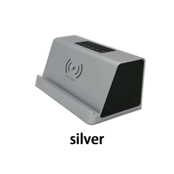 Hiter Brezžični Polnilnik Bluetooth Zvočnik Stereo Nosilec Za Telefon, Mobilne Moč Hitro Brezžični Polnilnik Brezžične Stereo Zvočnik