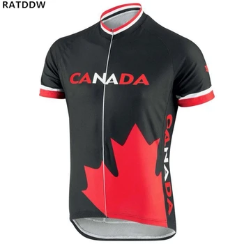 Kanada Pro Kolesarski Dres Kolo Oblačila MTB Moški Kolesarjenje Oblačila Kratek Rokav Pro Team Kolo Nositi Invierno Ropa Ciclismo