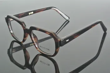 Vintage Ročno Izdelani Tortoise Eyeglass Okvirji moški ženske Celoten Rim Očala Očala Rx lahko