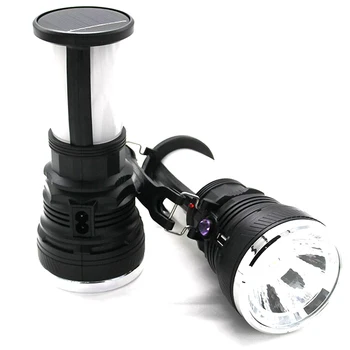 Novo Solar Power LED Svetilka USB Polnilna Svetilka za Kampiranje Šotor Lučka Lučka Luč S66
