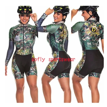 Kafitt žensk dolg Rokav obleke, kolesarjenje, Triatlon obleko Kolesarjenje Skinsuit nastavite Maillot Ropa Ciclismo MTB kolo jumpsuit poletje