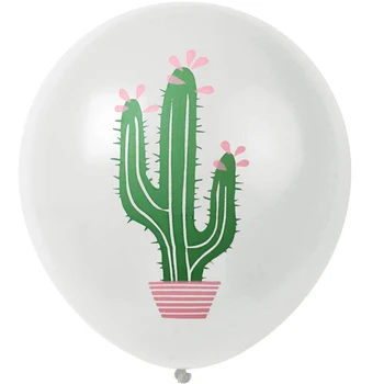 50pcs Havajih temo stranki balon 12 palčni 2.8 g Flamingo Ananas Kaktus Želva Listov Lubenica Limone spolu razkrije balon