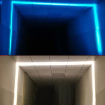LED okno luči na prostem nepremočljiva 10W črno belo pisane windows litine lahkih koridor oltarja dekorativne luči 85-265V CE, ROHS