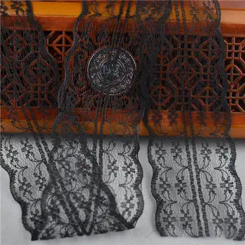 Debelo 4pieces od 10yards lepe čipke traku 4.5 cm širina afriške čipke tkanine DIY Oblačilni Dodatki za dom dekoracija