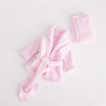Novo Flanela Material Iz Baby Washcloth Komplet Za Malčke Frotir Newborn Baby Fotografija Rekvizitov, Kopalni Plašč Fotografia Otroška Oblačila