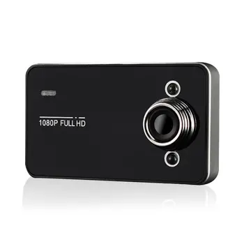 K6000 Avto DVR 1080P Full Video Snemalnik nadzorno ploščo armaturno Kamera LED Nočna Vizija, Video Registrator Dashcam Podpira TF Kartice