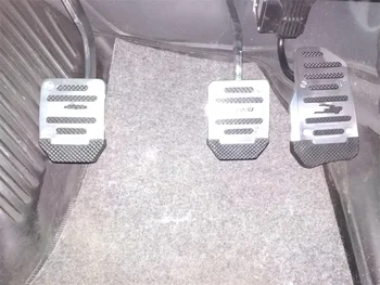 Avto pedal spremenjen univerzalni kovinski aluminija zavore mat sklopka za Mercedes Benz ML63 M-Razred Ener-G-Force ML500 ML350 GL450