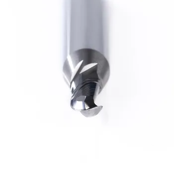 AL-2B žogo nos koncu mlin 2 flavta aluminija cnc rezkanje rezalnik za rezanje orodja za obdelavo profil trdna karbida 1,2,5,10 pc na veliko