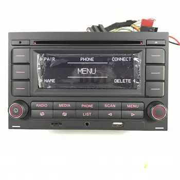 BODENLA Avto Radio RCN210 CD Player, USB MP3 AUX Bluetooth Za VW Golf Jetta MK4 Passat B5 Polo 9N