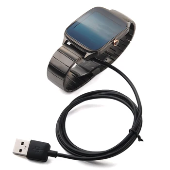 USB Hitreje napajalni Kabel Kabel za ASUS ZenWatch 2 WI501Q WI502Q Pametno Gledati 1M