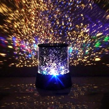 LED Projekcija Lučka Romantično Planetarij Star Projektor Kozmos Svetloba Nočnega Neba Lučka Otroci Spalnica Zvezde Dekoracijo Doma Žarnice