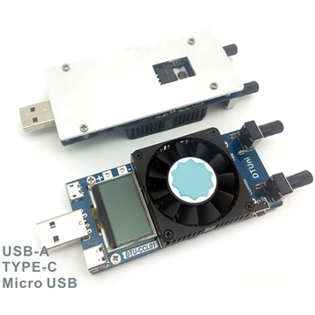 35W Konstantnim tokom Dvojno Nastavljiv Elektronsko Obremenitev QC2.0/3.0 Sproži Podatkovnega Kabla USB je Baterija Tester Voltmeter Staranja Razrešnice