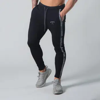 Jeseni leta 2020 novi Evropski stil ulični tek fitnes bombaž hlače priložnostne športne hlače moški
