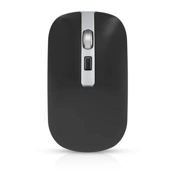 Brezžično Miško Bluetooth za ponovno Polnjenje Brezžične Miške Računalnik Tiho Mause Ergonomska Mini Miška USB, Optični Miške Za Prenosni RAČUNALNIK