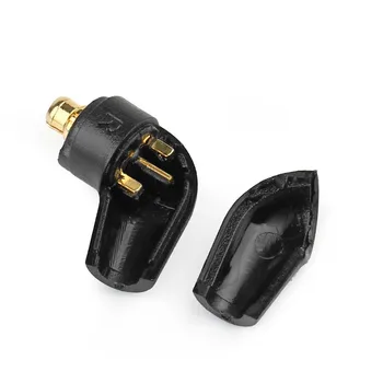Slušalke Plug adapter Za MMCX ER4 SR ER4SR ER4XR SE315 SE535 UE900 Priključek Zlato Plug Moški HI-fi DIY Zvočno kartico, AUX Priključek