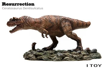 Živali Model 1/35 Dinozaver PVC Bereserker Rex Slika -berserker raptor Indominus Rex 170035 170011 Rogom zmaj