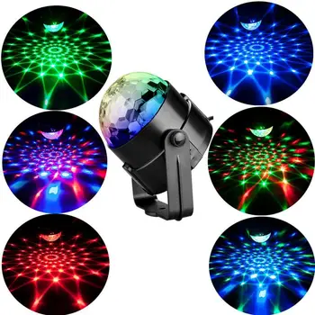 Nove stopnje Osvetlitev DJ Disco Krogla Zvok Vključen Laserski Projektor Učinek Lučka Lahka Glasba Božično zabavo, Poroko, Kažejo,