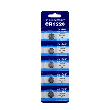25pcs CR1220 CR 1220 Lithim Li-ionska Baterija DL1220 BR1220 ECR1220 LM1220 L04 5012LC Zamenjava Gumb gumbaste Baterije