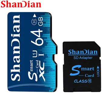 SHANDIAN Pomnilniško Kartico EVO 32 G 95MB/S MicroSD, SDHC 64GB 8GB 16GB 4K Micro SD TF