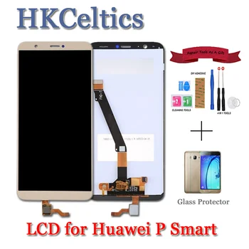 Za Huawei P Smart LCD-Zaslon in Zaslon na Dotik, Računalnike Zbora Za Huawei Uživajte 7S LCD FIG LX1 L21 L22 Zaslona Zamenjava