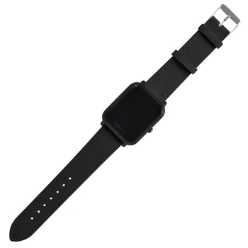 Vintage motnega, usnjeni Trak za Xiaomi Huami Amazfit Bip Lite Mladi Zapestje Gledati Zapestnica Amazfit Bip Watchband za 20 mm, trak