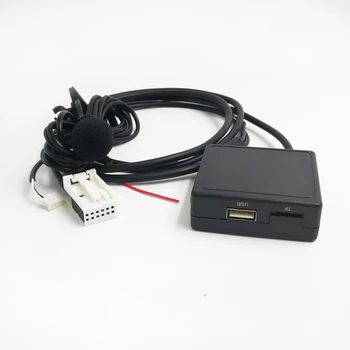 Biurlink 150 CM RD4 AUX, USB, Bluetooth Kit Mikrofon Adapter Telefonski Klic Prostoročno za Peugeot RD4 Radio