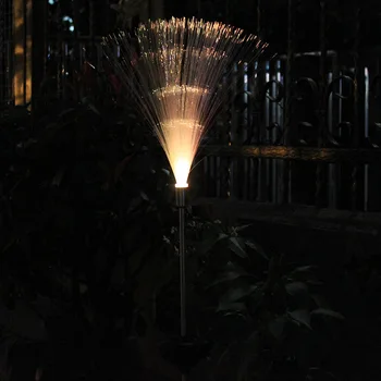 Feimefeiyou 2Pcs LED Sončne vlaken Svetlobo na Prostem Nepremočljiva Sončna Trata Svetlobe Vrtne Luči Za Božič svate, Dekoracijo