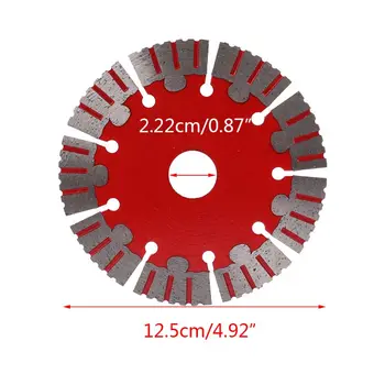 125 mm žaginega lista Suho Cut Disc Super Tanke za Marmor Betona Porcelanaste Ploščice, Granit, Kremen Kamen, primerni za Rezila za Rezanje