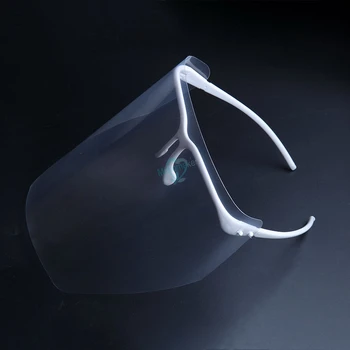 Zobni Polno FaceShield Zaščitna Nastavljiva & prozoren, Snemljiv Vizir Zaščitne Obrazne Maske Lab Opreme