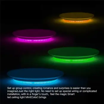 OFFDARKS Smart LED Stropna Luč LXD-XG36 WIFI Glasovni Nadzor RGB Zatemnitev APP Nadzor Dnevna Soba Spalnica Kuhinja Stropna Svetilka