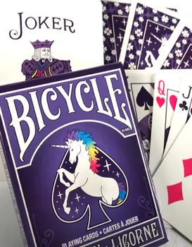 Izposoja Samorog Letnik Igranje Kartice Krovom Poker Velikost USPCC Limited Edition Magic Igre s kartami Magic Trikov, Rekviziti za Čarovnik