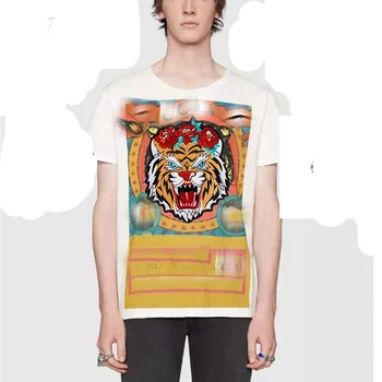 1Pcs Kul Tiger Cvetje Orel Volk Tiger Glavo Šivanje za Vezenje Aplicirano Obliži za Oblačila T-shirt DIY Oblačila Dodatki