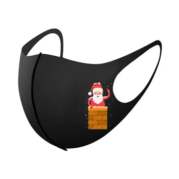 Masque noel 10pc božič masko za Odrasle Unisex Božič Usta Masko za Zaščito Stroj Držalo, Maske zwarte mondkapjes y4