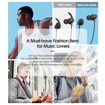 KUULAA Šport Brezžične Slušalke 5.0 Bluetooth Slušalke čepkov V Telefon Brsti Prostoročno Slušalko Čepkov Za Xiaomi iPhone